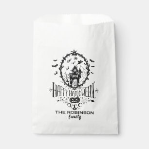Happy Halloween-Cool and Spooky illustration Favour Bags