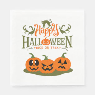 Happy Halloween - Cool Halloween Napkin