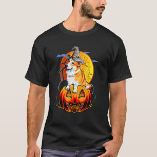 Happy Halloween Corgi Dogs Halloween T-Shirt