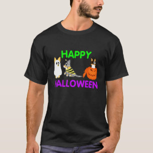 Happy Halloween Corgis T-Shirt