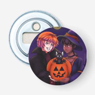 Happy Halloween Costumes Bottle Opener