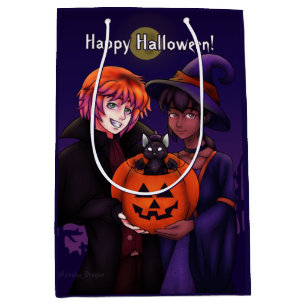 Happy Halloween Costumes Medium Gift Bag