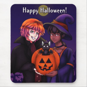 Happy Halloween Costumes Mouse Mat