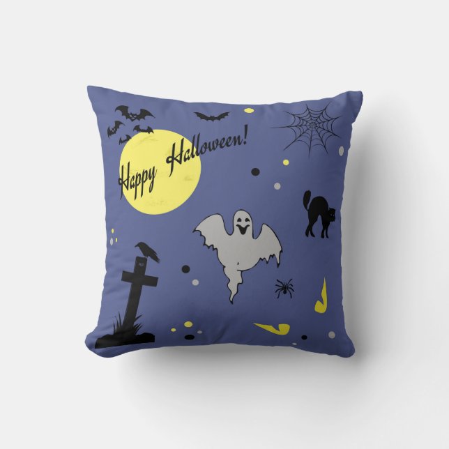 Happy Halloween Cushion (Front)