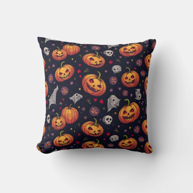 Happy Halloween Cushion Pillow (Front)