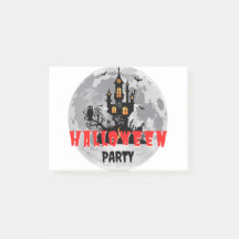 Happy Halloween Cute Ghost Boo Pattern Giant Post-it Notes