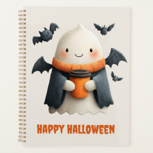 Happy Halloween Cute Ghost Design Planner
