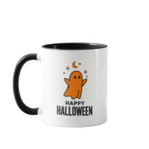 Happy Halloween Cute Ghost