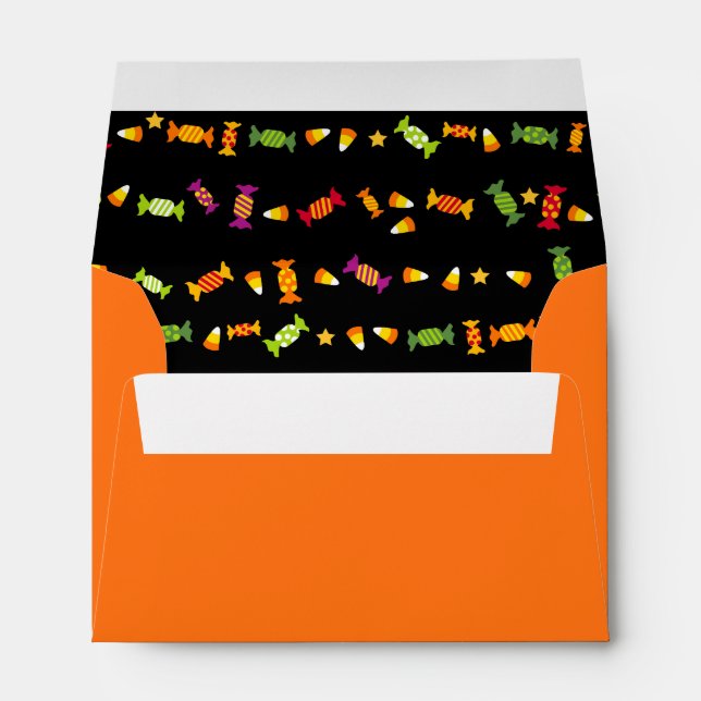 Happy Halloween - Cute Halloween Candy Envelopes (Back (Bottom))