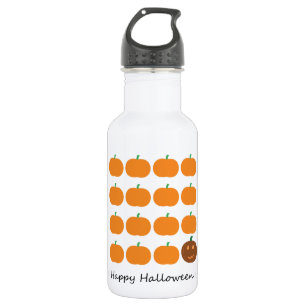 Happy Halloween Cute Pumpkin Patch 532 Ml Water Bottle