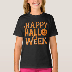 Happy Halloween Cute Pumpkin T-Shirt