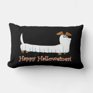 Happy Halloween Dachshund Lumbar Cushion