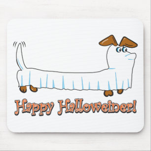 Happy Halloween Dachshund Mouse Mat