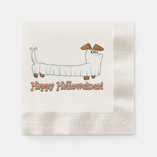 Happy Halloween Dachshund Napkin