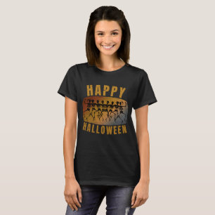 HAPPY HALLOWEEN DANCING SKELETON T-Shirt