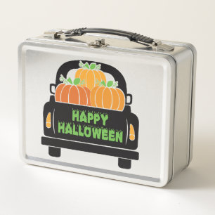Happy Halloween day 2021 custume Metal Lunch Box