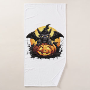 Happy Halloween Day - Funny Halloween Classic T-Sh Bath Towel