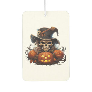 Happy Halloween Day - Funny Halloween Classic T-Sh Car Air Freshener