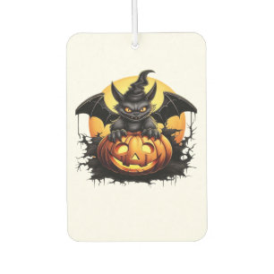 Happy Halloween Day - Funny Halloween Classic T-Sh Car Air Freshener