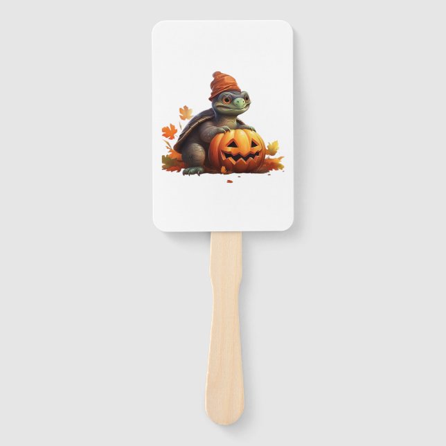 Happy Halloween Day - Funny Halloween Classic T-Sh Hand Fan (Front)