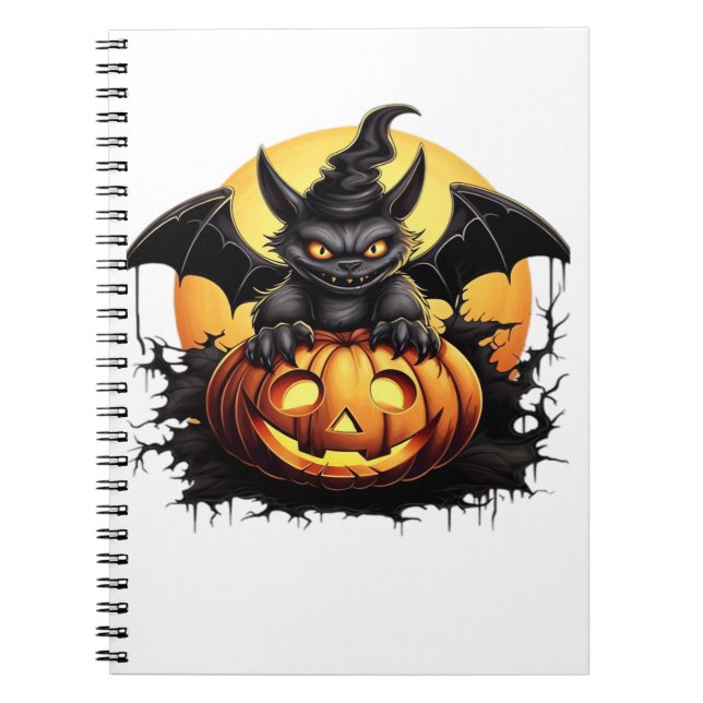 Happy Halloween Day - Funny Halloween Classic T-Sh Notebook (Front)