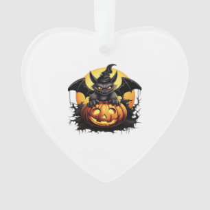 Happy Halloween Day - Funny Halloween Classic T-Sh Ornament