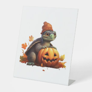 Happy Halloween Day - Funny Halloween Classic T-Sh Pedestal Sign