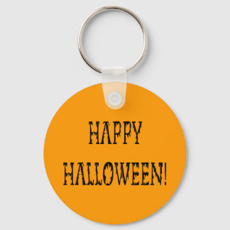 Happy Halloween Deadworld Text Key Ring