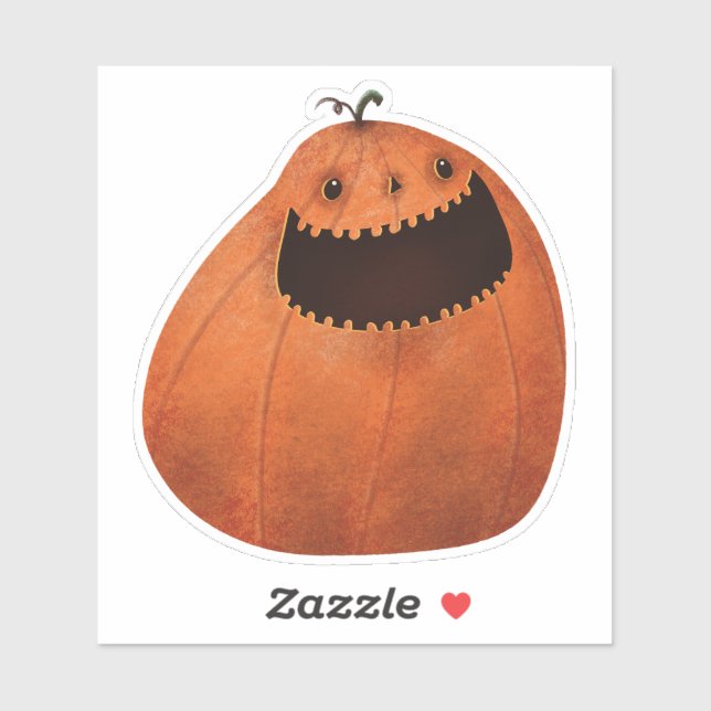 Happy Halloween Decoration Spooky Pumpkin Fall (Sheet)