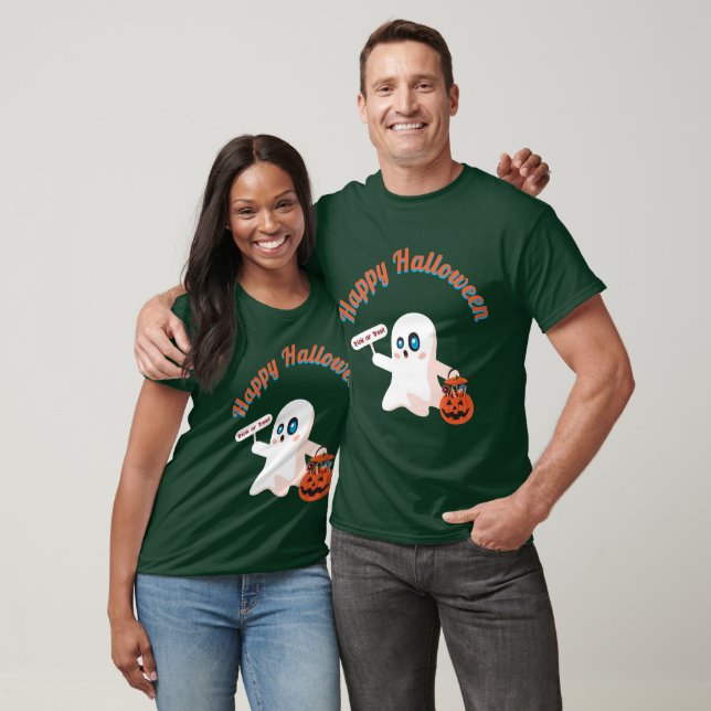 Happy Halloween Deep Forest T-Shirt (Unisex)