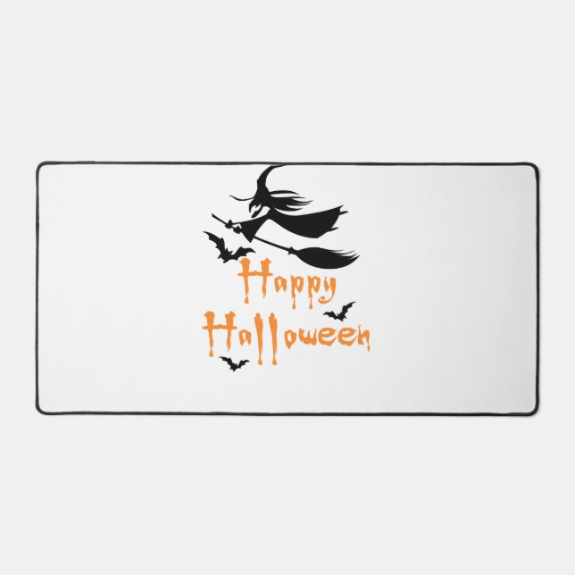 Happy Halloween Desk Mat (Front)