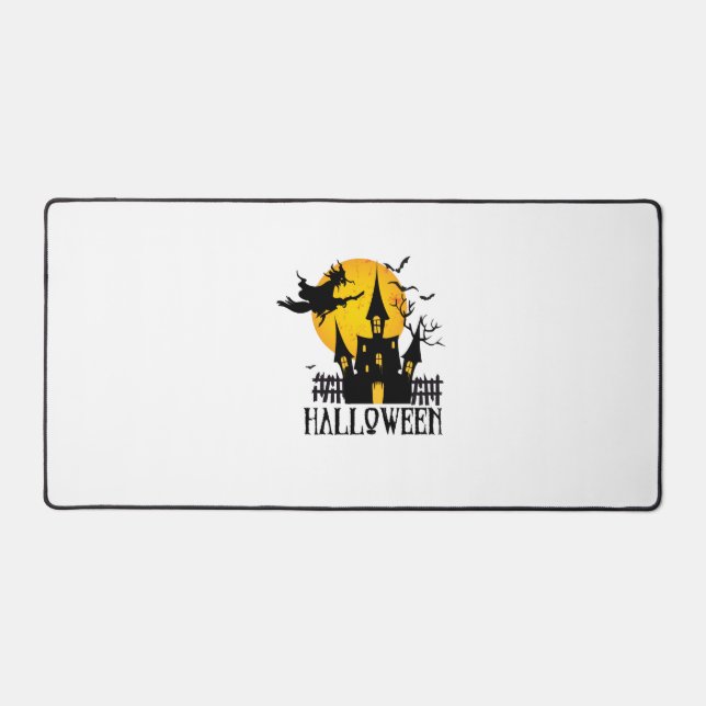 Happy Halloween Desk Mat (Front)