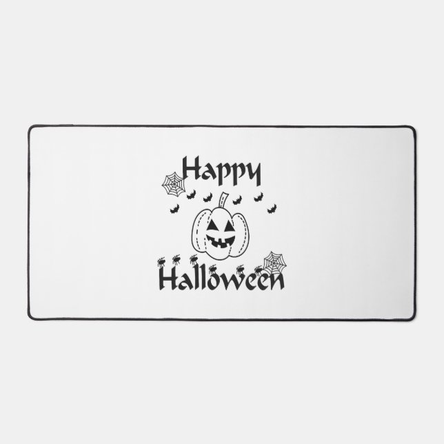 Happy Halloween                                    Desk Mat (Front)
