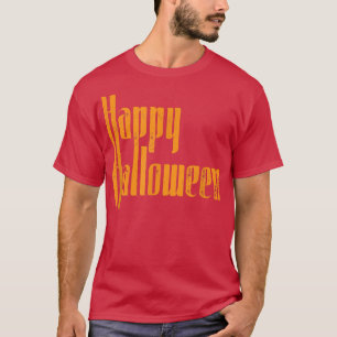 Happy Halloween Distressed Cool Halloween Costume  T-Shirt