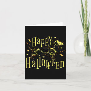 Happy Halloween Dog - Funny Halloween Card