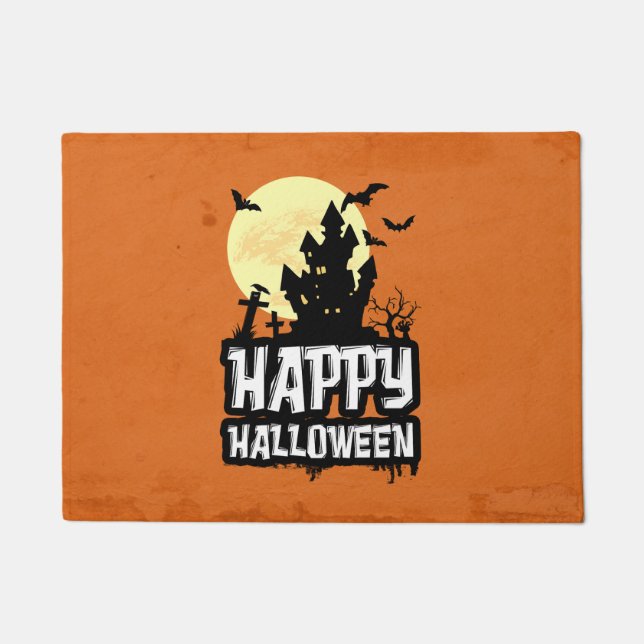 Happy Halloween Doormat (Front)