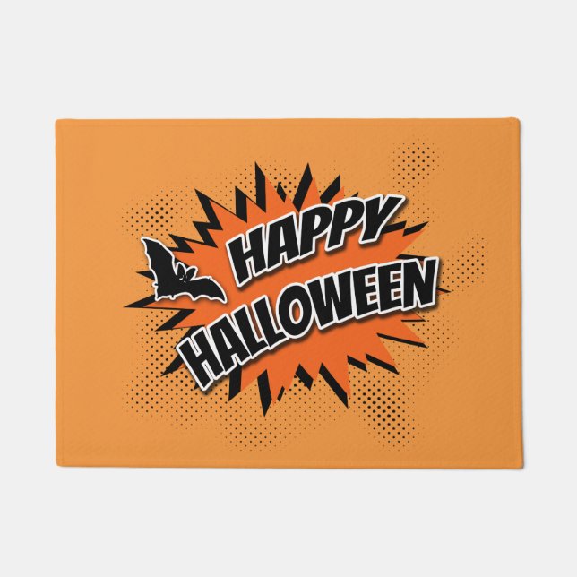 Happy Halloween Doormat (Front)