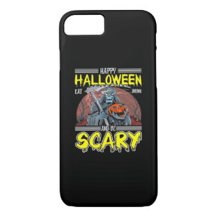 Happy Halloween Eat Drink And Be Scary Cool  iPhone 8/7 Case