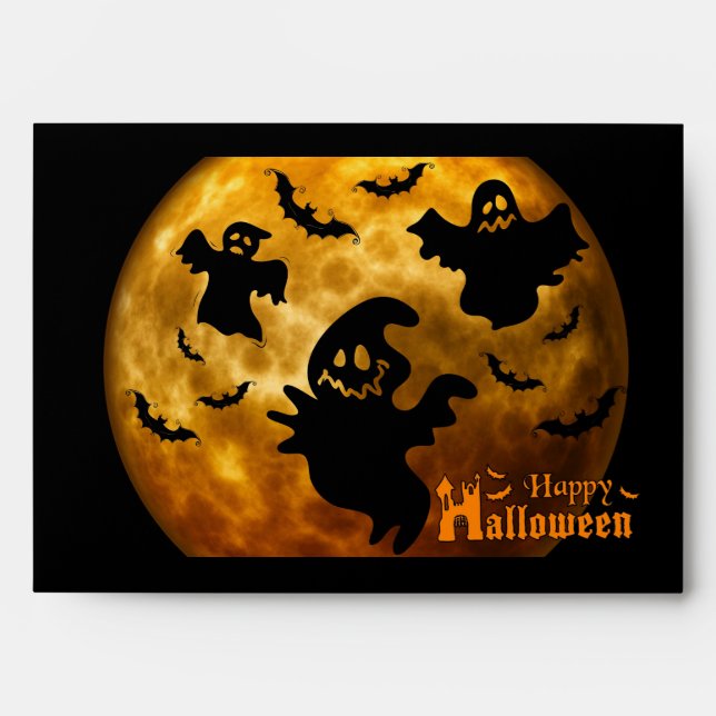 Happy Halloween Envelope (Front)