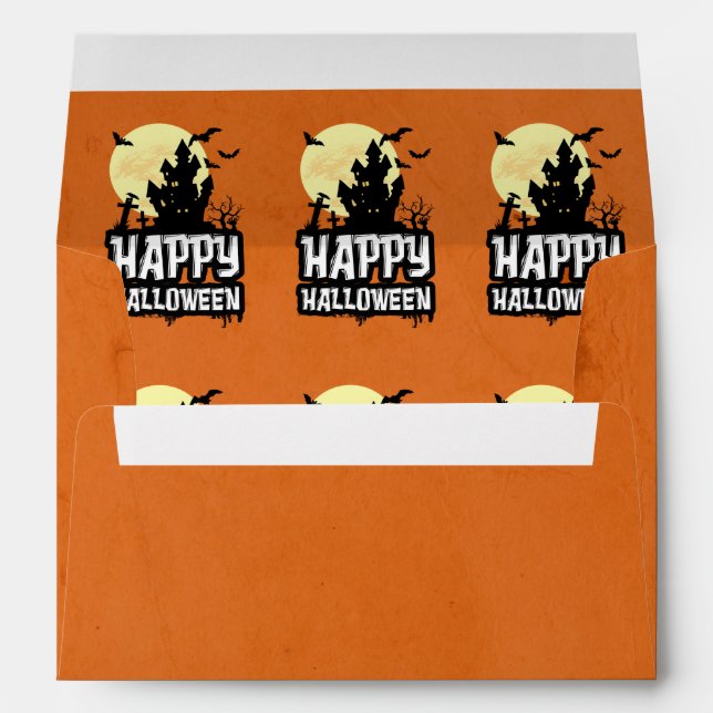 Happy Halloween Envelopes (Back (Bottom))