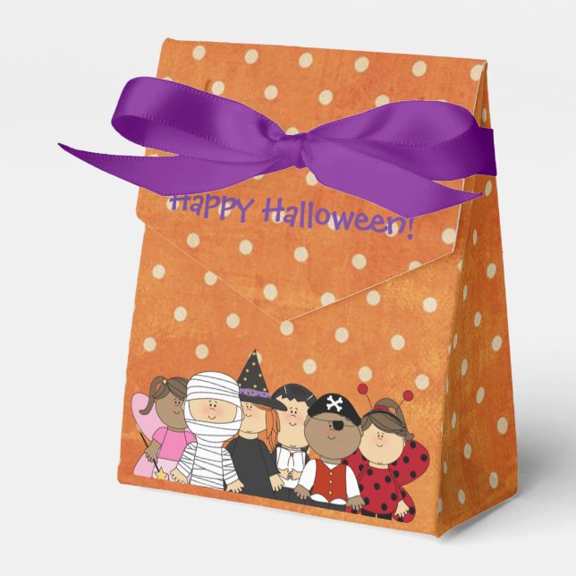 Happy Halloween Favour Box! Favour Box (Front Side)