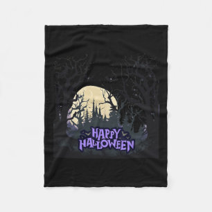 Happy Halloween Fleece Blanket