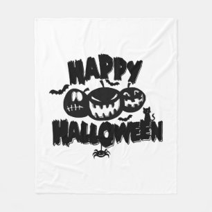 Happy Halloween Fleece Blanket