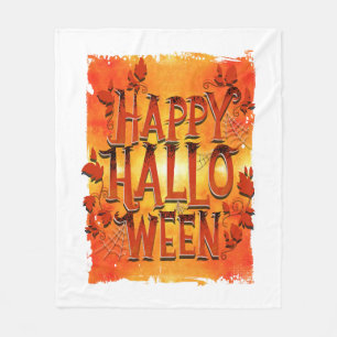 Happy Halloween                              Fleece Blanket