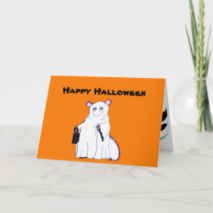 HAPPY HALLOWEEN -**Folded Greeting Card