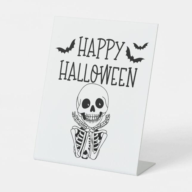 Happy Halloween Footer Sign (Front)