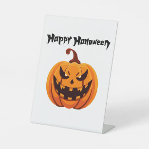Happy Halloween Footer Sign