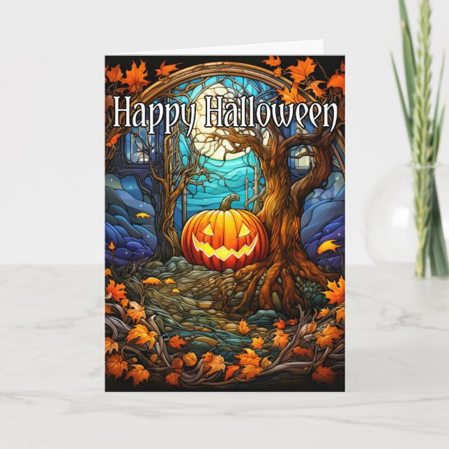 Happy Halloween For Kids Card (Front)