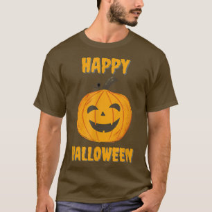 Happy Halloween For Men And Women Pumpkin Hallowe T-Shirt