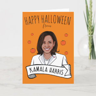 Happy Halloween From Kamala Harris Card